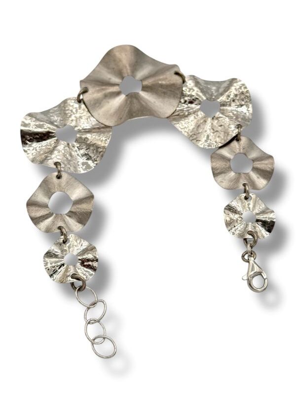 Bracciale argento donna moderno