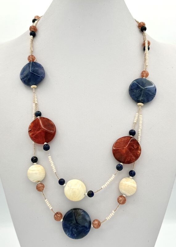 Collana lunga Ivory Mist