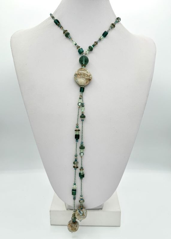 Collana con ciuffo Waterfall