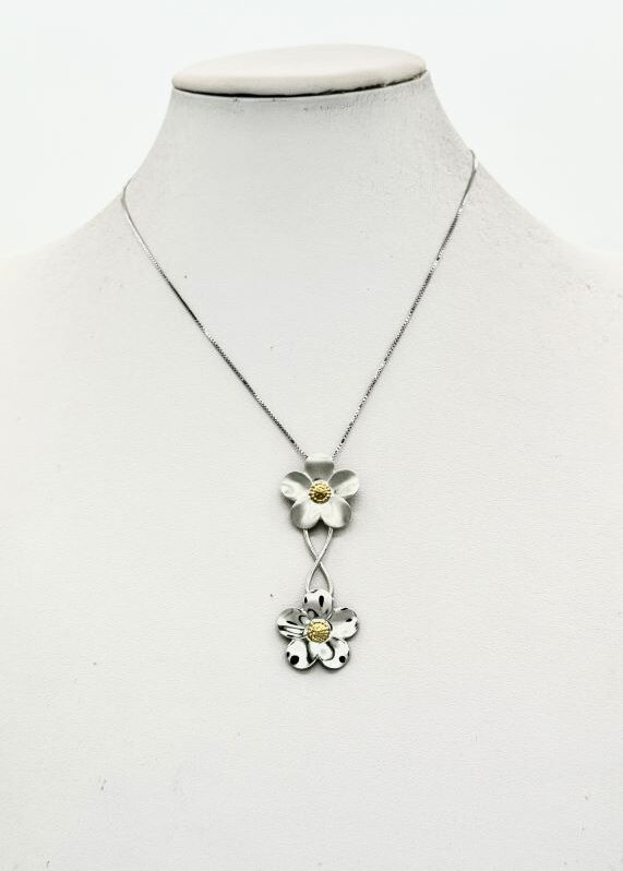 Collana in argento Daisy