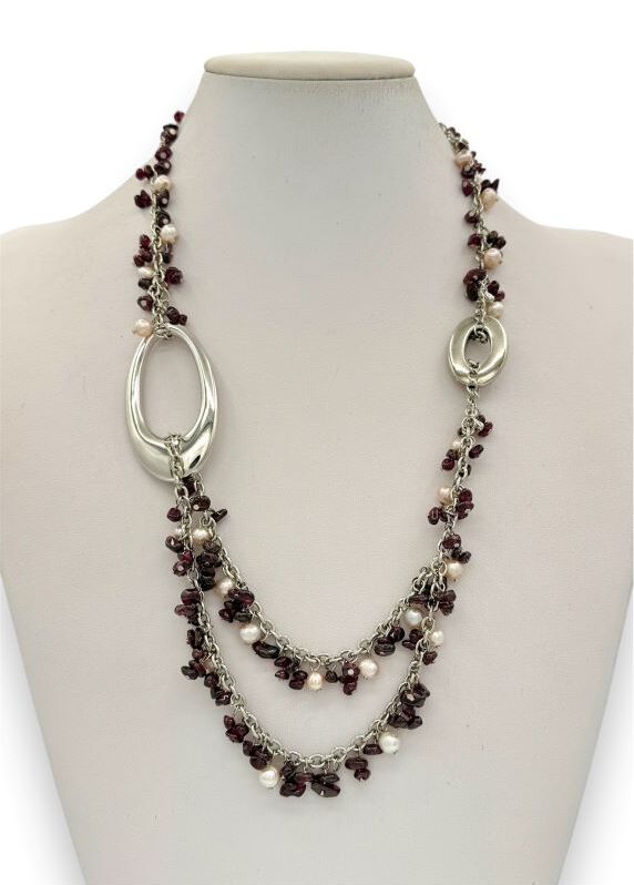 Collana in argento Alice