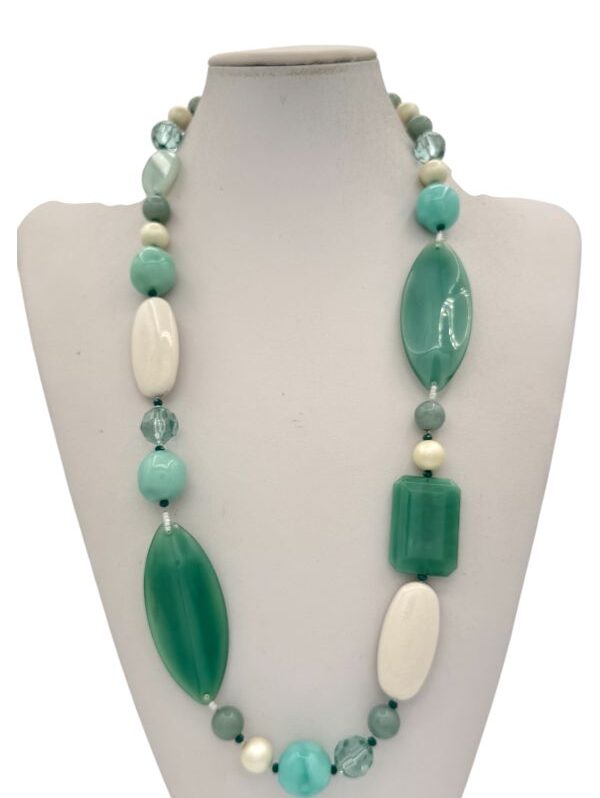 Collana lunga artigianale donna