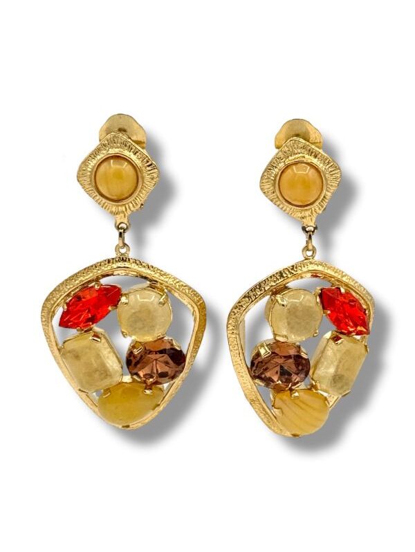Orecchini clips pendenti senza buco Sunny