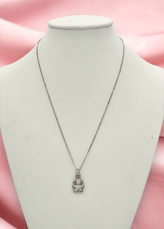 Collana argento bambina