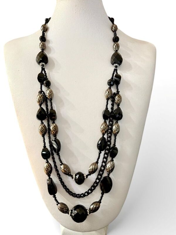 Collana artigianale donna in onice Onix