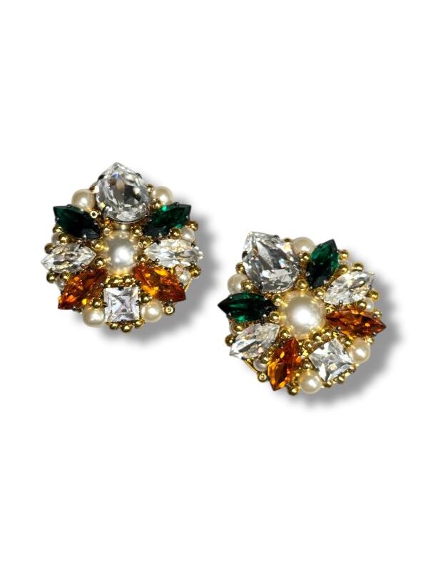 Orecchini a clip stile vintage Serena