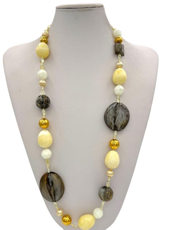 Collana lunga artigianale donna Stefania