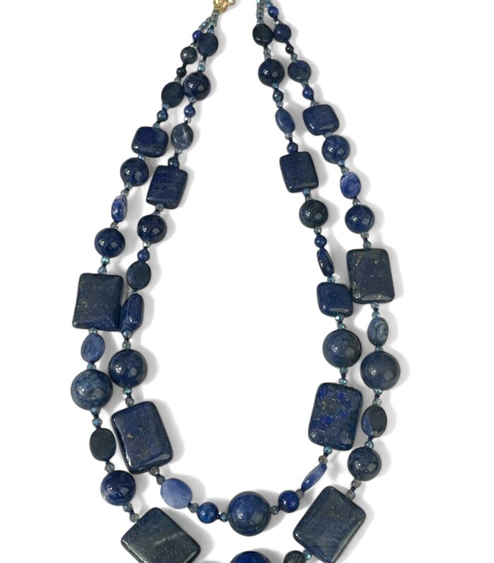Collana donna girocollo in lapis Sara