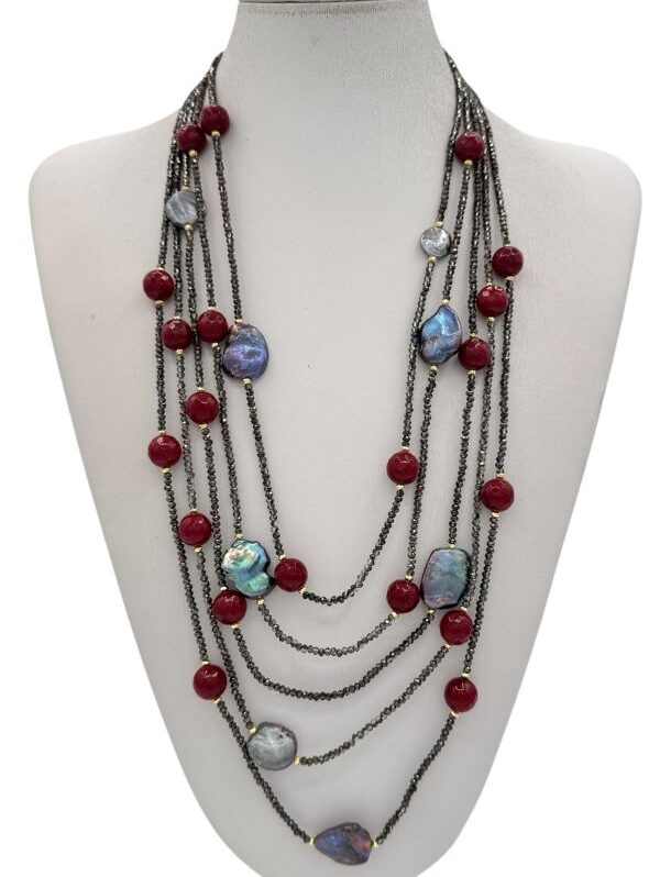 Collana multifilo donna Ivana