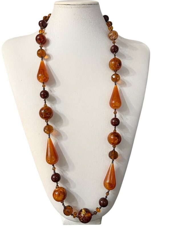 Collana lunga artigianale donna Ester