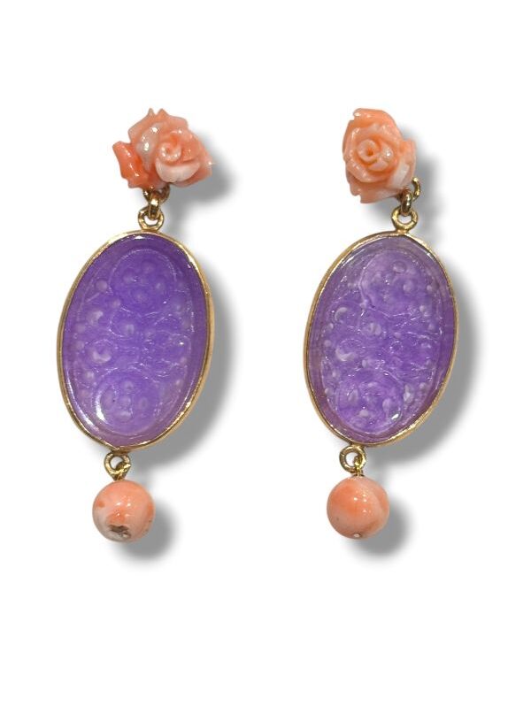 Eleganti orecchini donna Amalia
