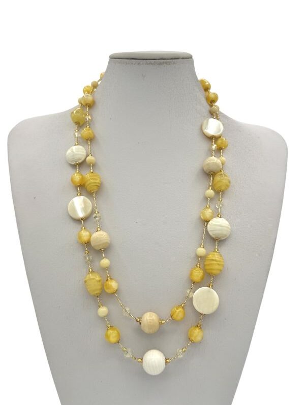Collana multifilo artigianale donna Teresa